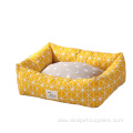 washable rectangle luxury pet dog beds